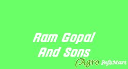 Ram Gopal And Sons