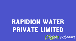 Rapidion Water Private Limited ahmedabad india