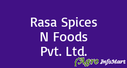 Rasa Spices N Foods Pvt. Ltd. ahmedabad india