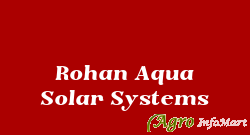 Rohan Aqua Solar Systems bangalore india