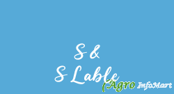 S & S Lable
