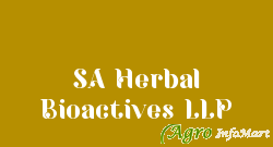 SA Herbal Bioactives LLP indore india
