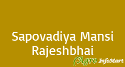 Sapovadiya Mansi Rajeshbhai