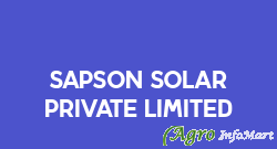 SAPSON Solar Private Limited rewari india