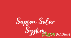 Sapson Solar System alwar india