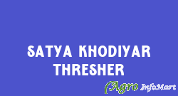 Satya Khodiyar Thresher rajkot india
