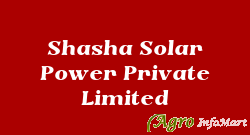 Shasha Solar Power Private Limited coimbatore india