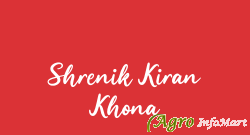 Shrenik Kiran Khona