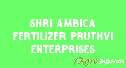 SHRI AMBICA FERTILIZER PRUTHVI ENTERPRISES