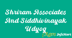 Shriram Associates And Siddhivinayak Udyog