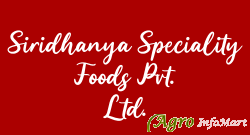 Siridhanya Speciality Foods Pvt. Ltd.