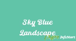 Sky Blue Landscape