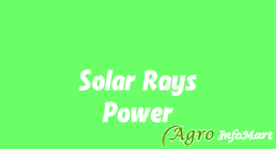 Solar Rays Power pune india