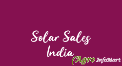 Solar Sales India delhi india