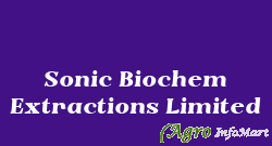 Sonic Biochem Extractions Limited indore india