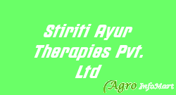 Stiriti Ayur Therapies Pvt. Ltd hyderabad india