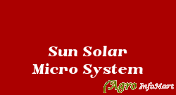 Sun Solar Micro System ahmedabad india