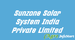 Sunzone Solar System India Private Limited bangalore india