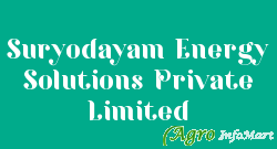 Suryodayam Energy Solutions Private Limited