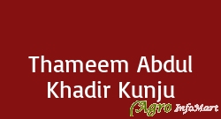 Thameem Abdul Khadir Kunju alappuzha india