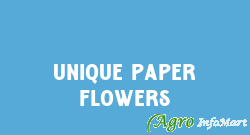 Unique Paper Flowers