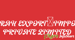 ZARAH EXPORT-IMPORT PRIVATE LIMITED